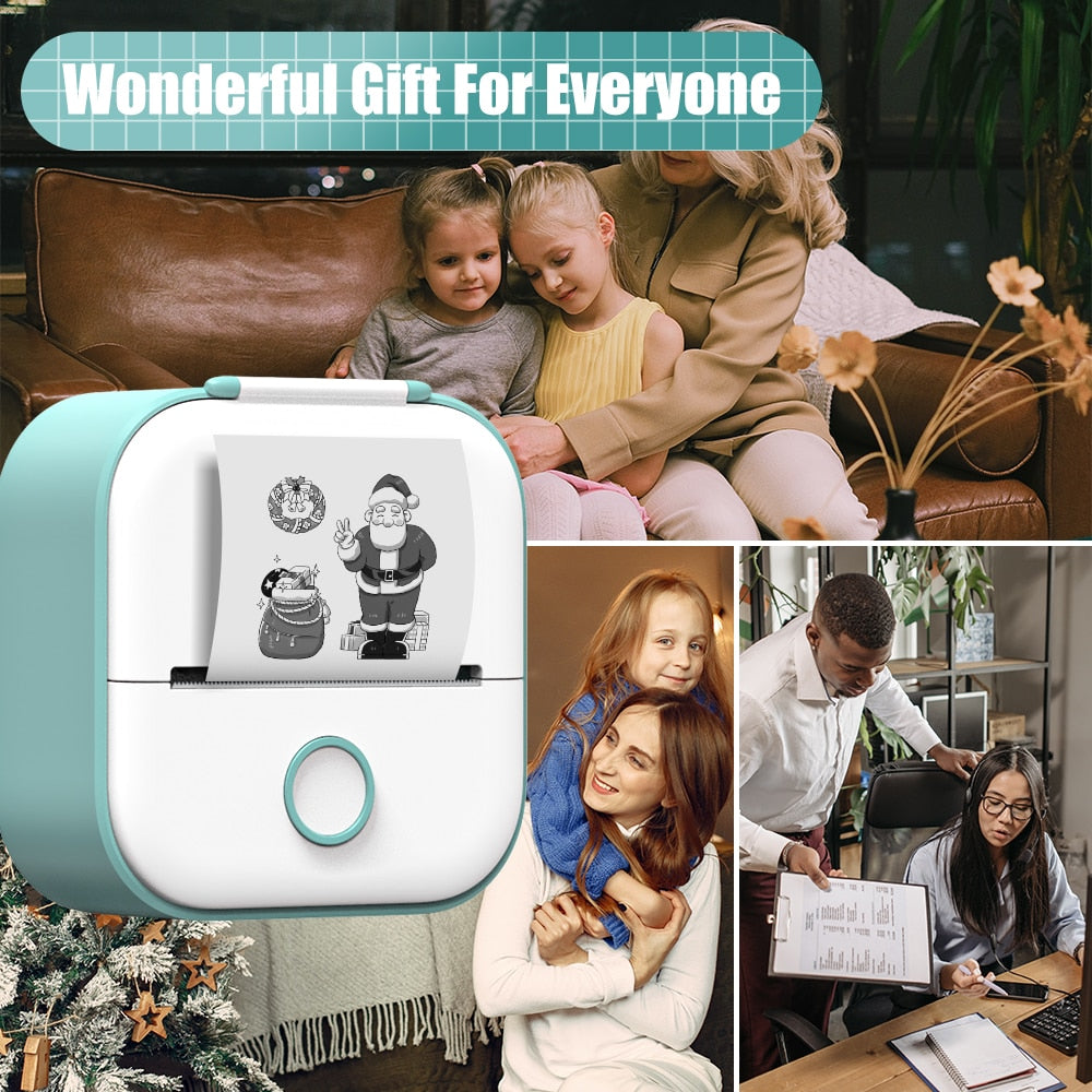 Mini Thermal Sticker Printer