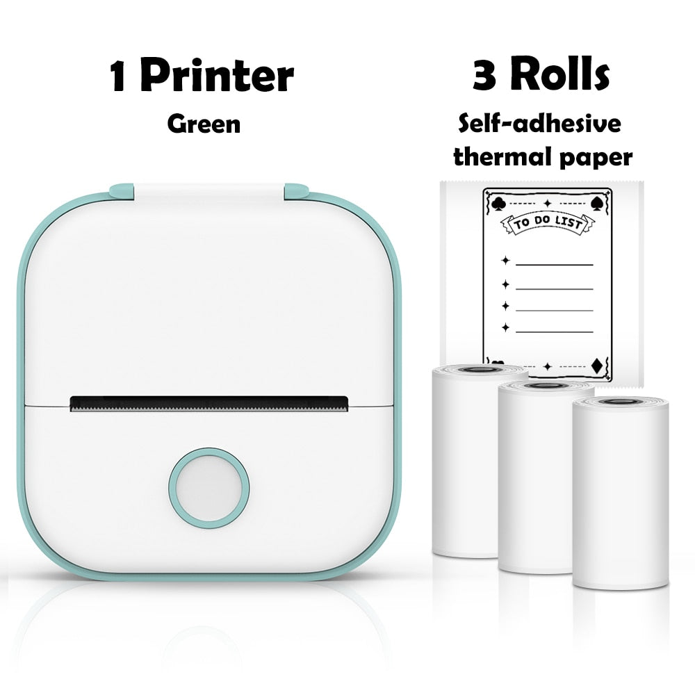 Mini Thermal Sticker Printer